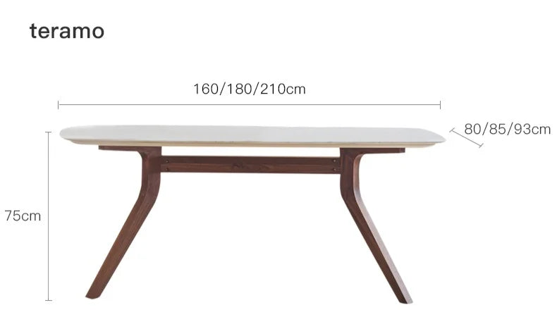 coconordic｜Teramo (ロングテーブル/大理石天板)