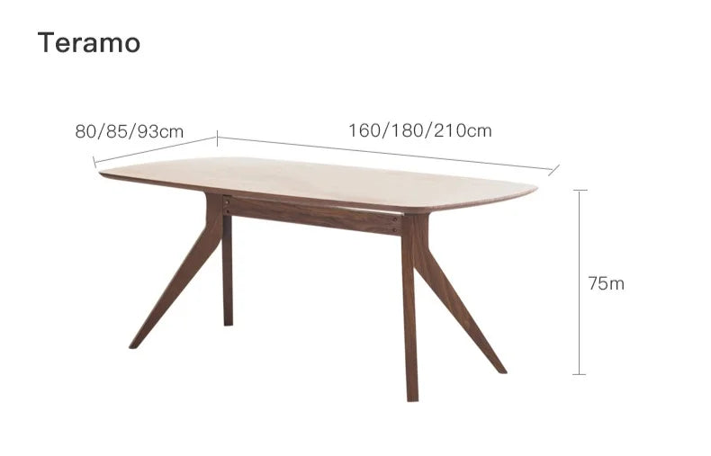 coconordic｜Teramo (ロングテーブル/木製天板)