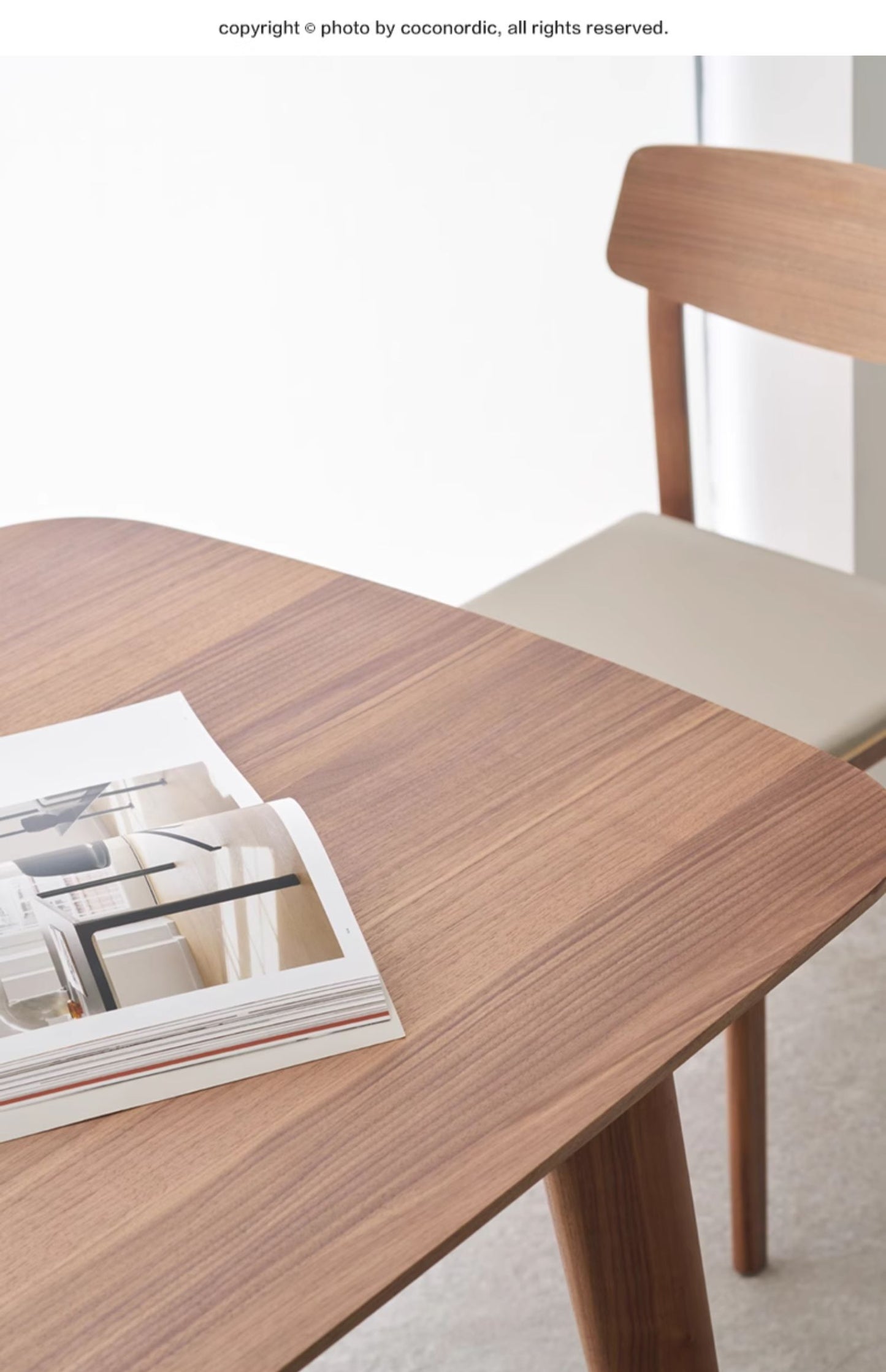 coconordic｜nor（ロングテーブル/木製天板）